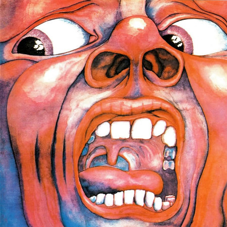 Pochette de l'album "In The Court Of The Crimson King" de King Crimson