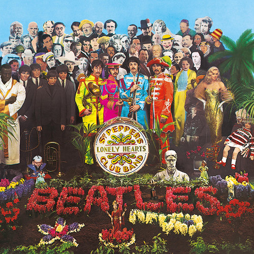Pochette de l'album "Sgt. Pepper's Lonely Hearts Club Band" desBeatles