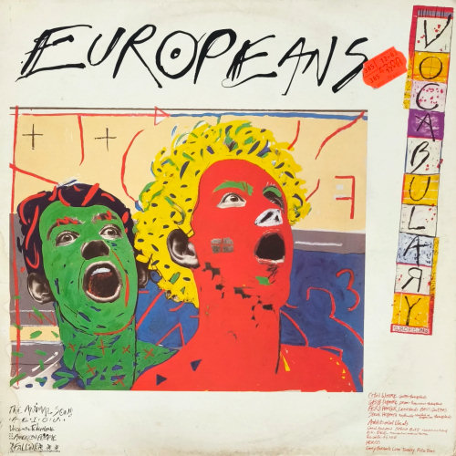 Pochette de l'album "Vocabulary" des Europeans