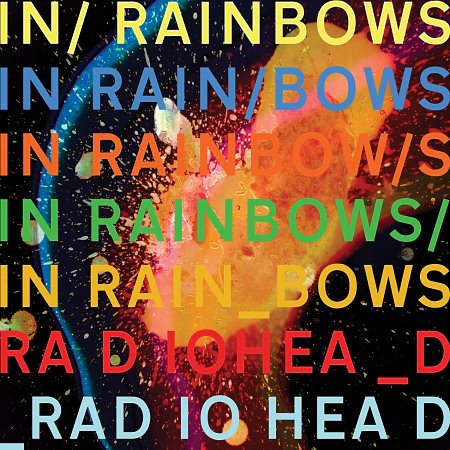 Pochette de l'album "In Rainbows" de Radiohead