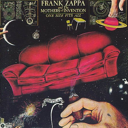 Pochette de l'album "One Size Fits All" de Frank Zappa